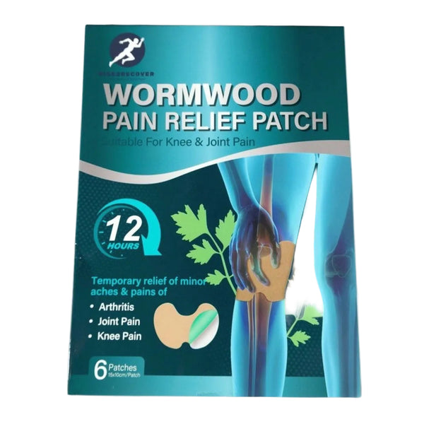 Wormwood Herbal Pain Relief Patch - Natural Muscle & Joint Recovery