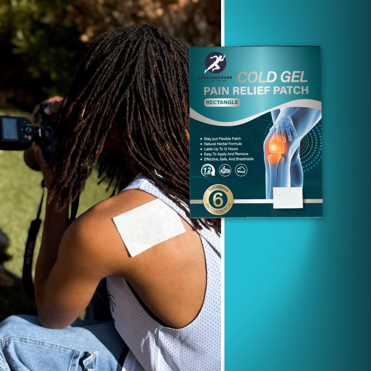 Cold Therapy Cooling Patch - Inflammation, Swelling, & Muscle Soreness Relief